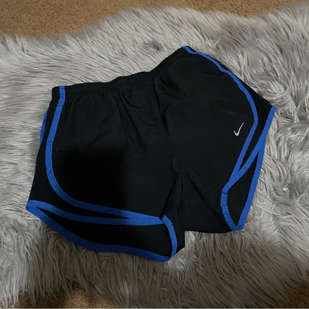 Black and Blue Nike Shorts
